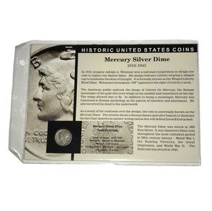 Historic US “ Mercury Silver Dime”